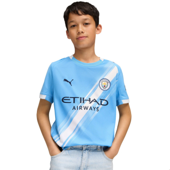 Manchester City gyerek futball mez official replica 25/26 home