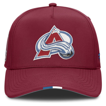Colorado Avalanche baseball sapka 2025 Draft Authentic Pro Structured Adjustable