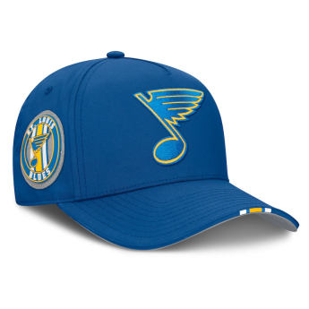 St. Louis Blues baseball sapka 2025 Draft Authentic Pro Structured Adjustable