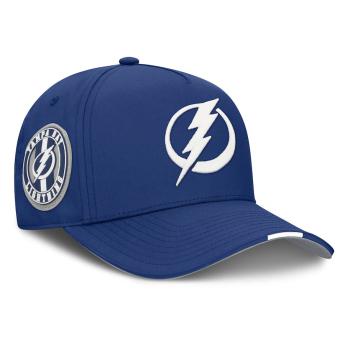 Tampa Bay Lightning baseball sapka 2025 Draft Authentic Pro Structured Adjustable