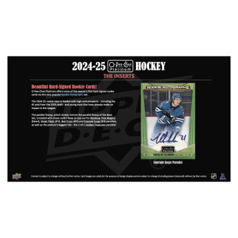 NHL dobozok NHL hokikártyák 2024-25 Upper Deck O-Pee-Chee Platinum Blaster Box