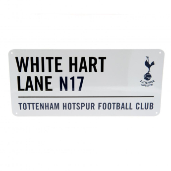 Tottenham pléh tábla metallic sign