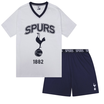 Tottenham férfi pizsama SLab white
