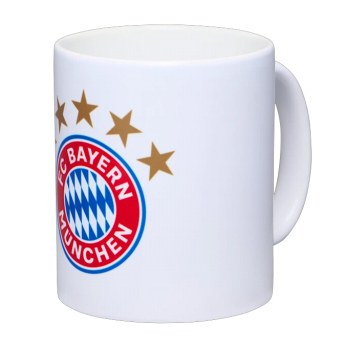 Bayern München bögre 5 stars white