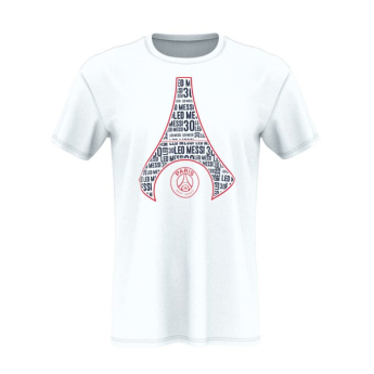 Lionel Messi gyerek póló eiffel messi white