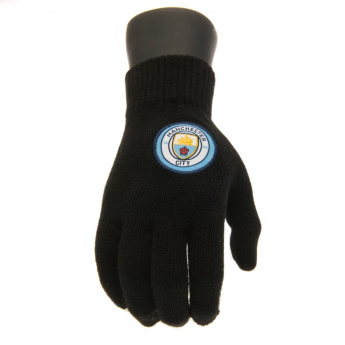 Manchester City gyerek kesztyű black