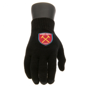 West Ham United gyerek kesztyű black