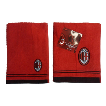 AC Milan törölköző készlet red