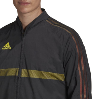 Lionel Messi férfi kapucnis kabát MESSI Woven black