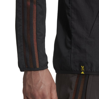 Lionel Messi férfi kapucnis kabát MESSI Woven black