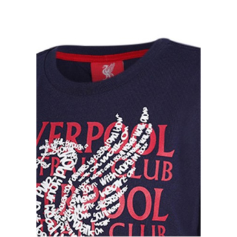 FC Liverpool gyerek póló street navy