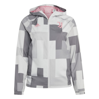 Juventus férfi kapucnis kabát Windbreaker Graphic