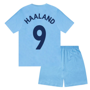 Manchester City gyerek pizsama Text Haaland