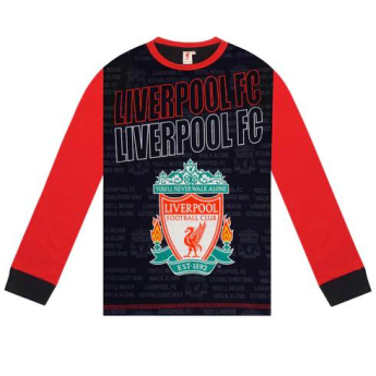 FC Liverpool gyerek pizsama Long Text