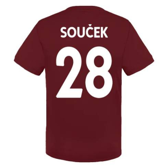 West Ham United gyerek futball mez Claret Souček