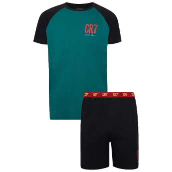 Cristiano Ronaldo férfi pizsama CR7 Short teal