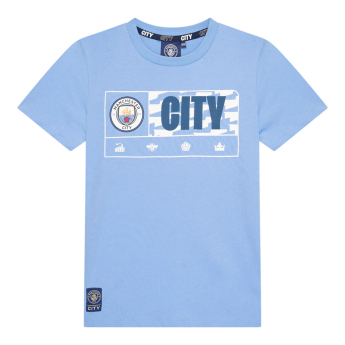 Manchester City gyerek póló Fan Home