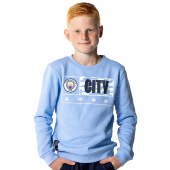 Manchester City gyerek pulóver Sweat Home