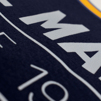 Real Madrid férfi kapucnis pulóver No25 Crest navy