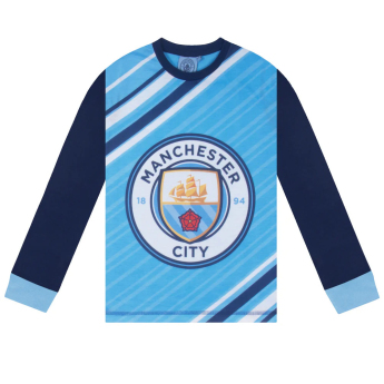 Manchester City gyerek pizsama Long sky