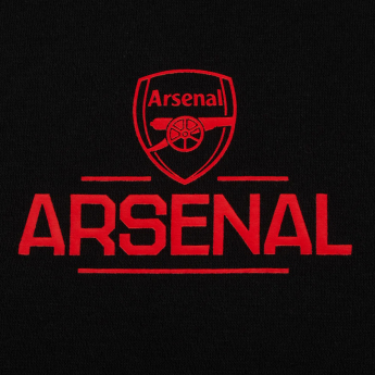 FC Arsenal férfi kapucnis pulóver Zip black