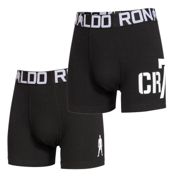 Cristiano Ronaldo gyerek boxeralsó 2pack CR7 fullblack