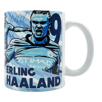 Manchester City bögre Haaland Graphic