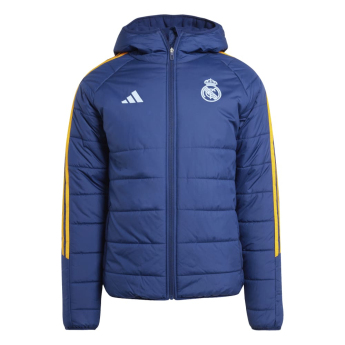 Real Madrid férfi téli kabát Winter navy