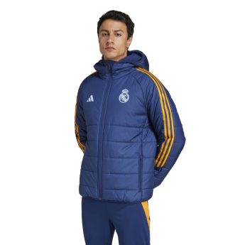 Real Madrid férfi téli kabát Winter navy