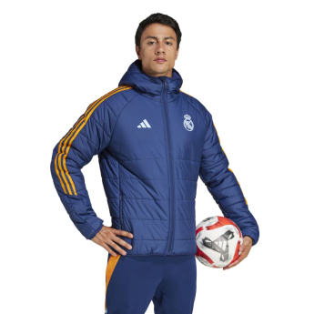Real Madrid férfi téli kabát Winter navy