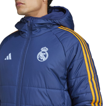 Real Madrid férfi téli kabát Winter navy
