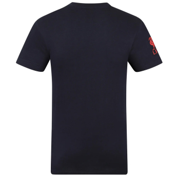 FC Liverpool férfi póló Graphic navy