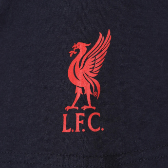 FC Liverpool férfi póló Graphic navy