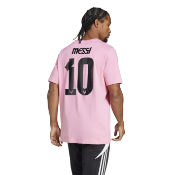 Lionel Messi férfi póló MESSI Name and number pink