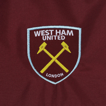 West Ham United férfi kapucnis kabát shower navy claret