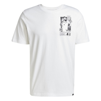 Lionel Messi férfi póló MESSI Icon Graphic white