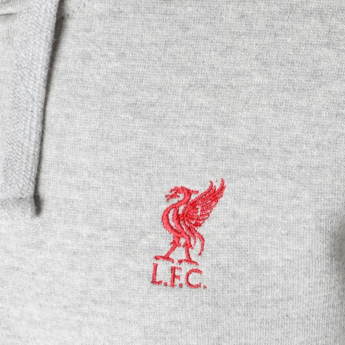 FC Liverpool gyerek kapucnis pulóver Zip grey