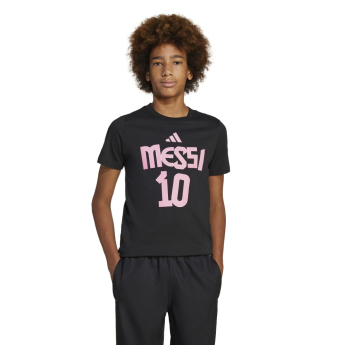 Lionel Messi gyerek póló MESSI Name and number black