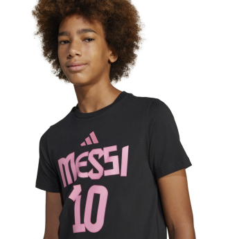 Lionel Messi gyerek póló MESSI Name and number black