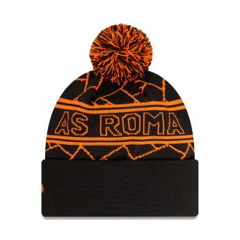 AS Roma téli sapka Spring Sport black