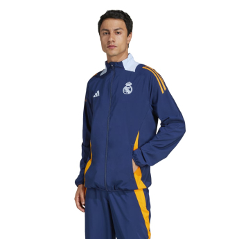 Real Madrid férfi kabát Presentation navy