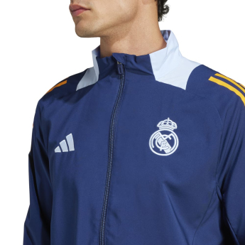 Real Madrid férfi kabát Presentation navy