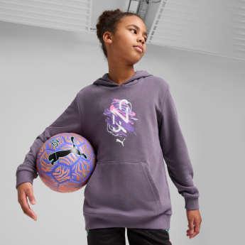 Neymar Jr gyerek kapucnis pulóver NEYMAR JR Creativity purple