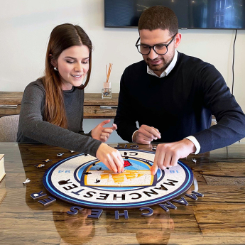 Manchester City fa puzzle Crest 150 pcs