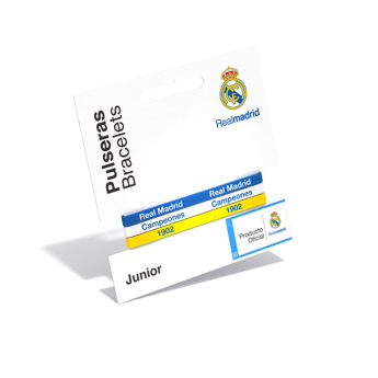 Real Madrid gyermek gumis karkötő 3pack Tricolor
