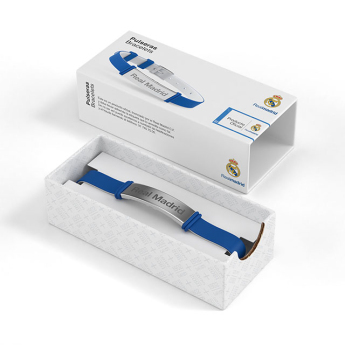 Real Madrid szilikon karkötő fashion blue