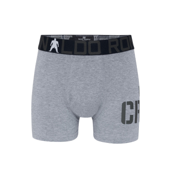 Cristiano Ronaldo gyerek boxeralsó 2pack CR7 Bamboo black-grey