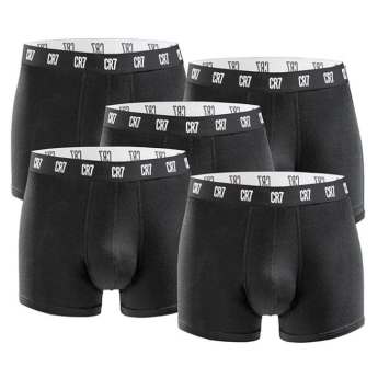 Cristiano Ronaldo férfi boxeralsó 5pack CR7 Black Sachet