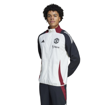 Manchester United férfi kabát Presentation white