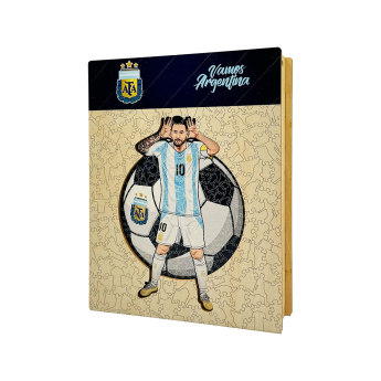 Labdarúgó válogatott fa puzzle Argentina Messi 270 pcs